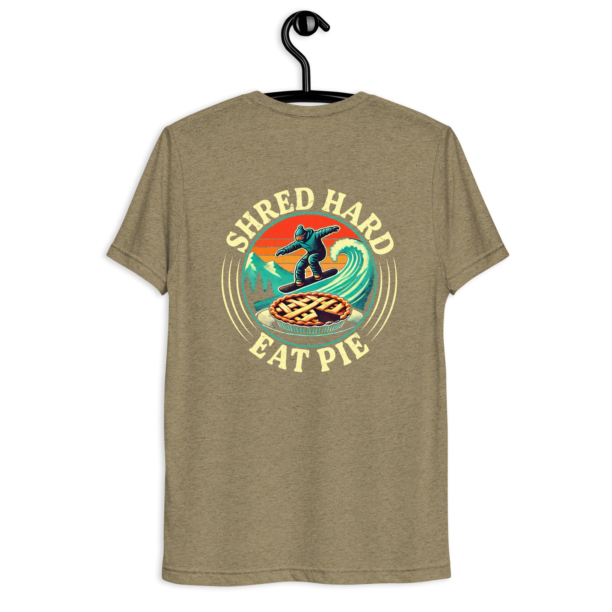 Shred hard eat pie